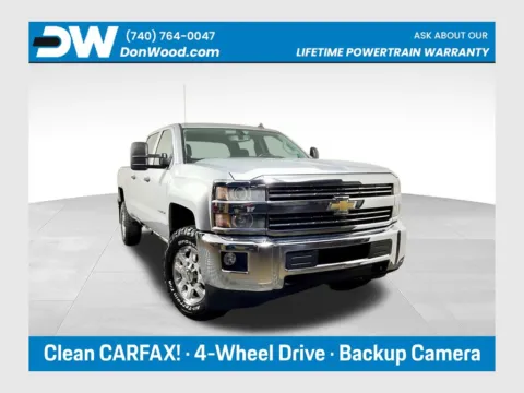 Silver 2015 Chevrolet Silverado 2500HD LT for sale in Athens, OH