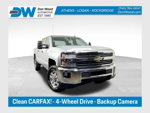 Silver 2015 Chevrolet Silverado 2500HD LT for sale in Athens, OH