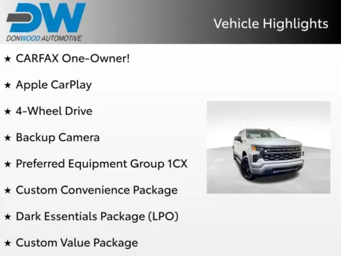 Another view of 2024 Chevrolet Silverado 1500 Custom for sale in Athens, OH at Don Wood Toyota