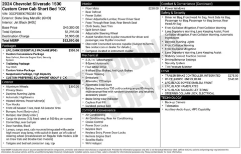 More photos of 2024 Chevrolet Silverado 1500 Custom at Don Wood Toyota, OH