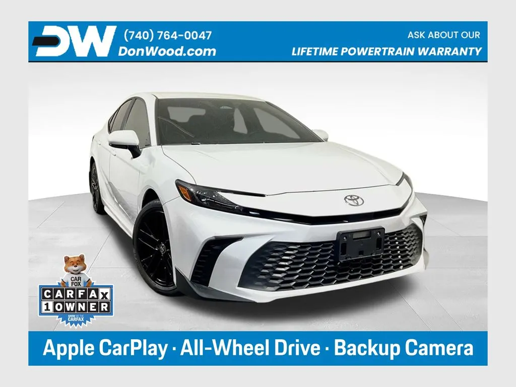 White 2025 Toyota Camry SE for sale in Athens, OH