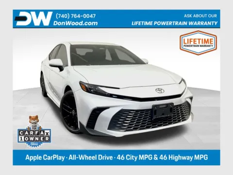 White 2025 Toyota Camry SE for sale in Athens, OH