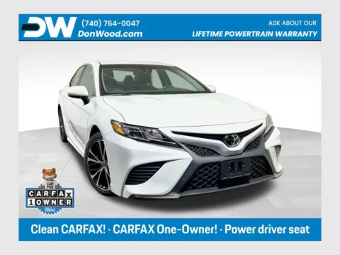White 2018 Toyota Camry SE for sale in Athens, OH