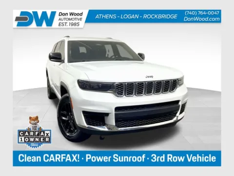 White 2022 Jeep Grand Cherokee L Laredo for sale in Athens, OH