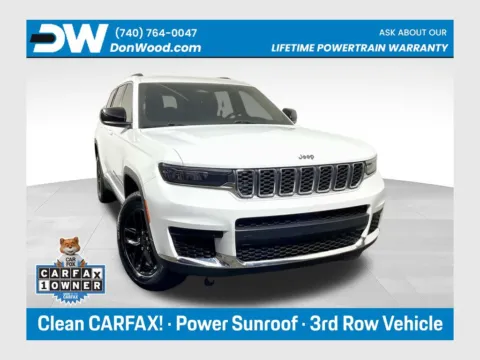 White 2022 Jeep Grand Cherokee L Laredo for sale in Athens, OH