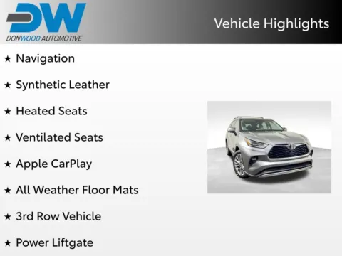 Another view of 2026 Toyota Highlander Platinum for sale in Athens, OH at Don Wood Toyota