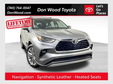Gray 2026 Toyota Highlander Platinum for sale in Athens, OH