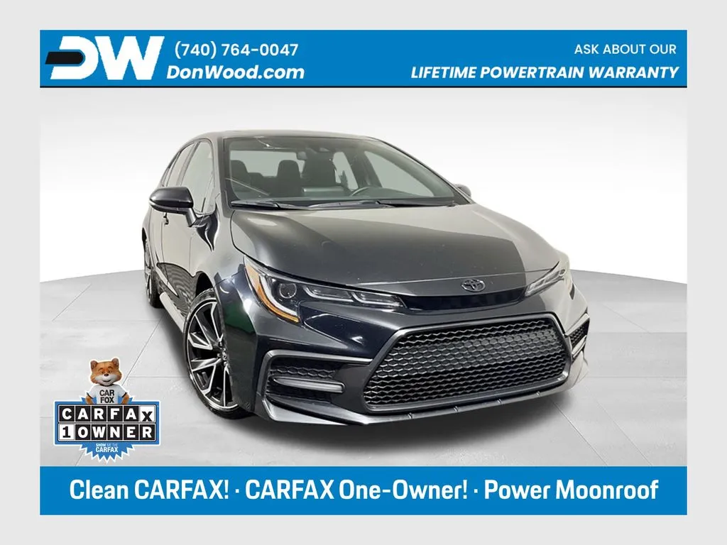 Black 2022 Toyota Corolla SE for sale in Athens, OH