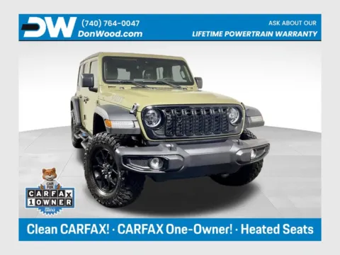 Green 2025 Jeep Wrangler Willys for sale in Athens, OH