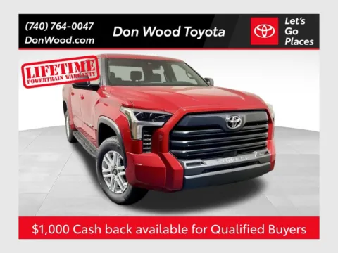 Red 2026 Toyota Tundra SR5 for sale in Athens, OH