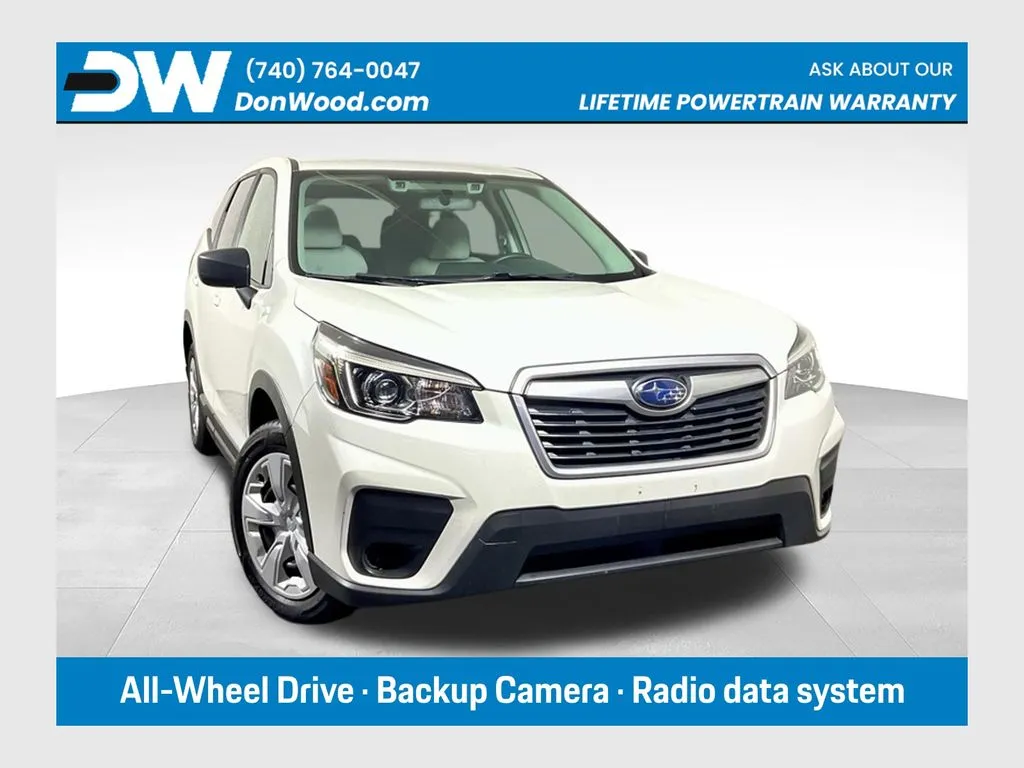 White 2019 Subaru Forester for sale in Athens, OH