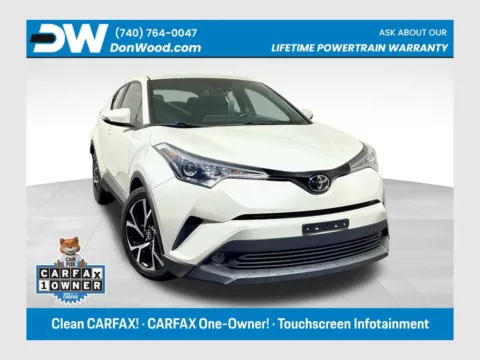White 2018 Toyota C-HR XLE Premium for sale in Athens, OH