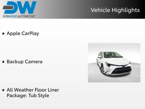 Another view of 2026 Toyota Corolla LE for sale in Athens, OH at Don Wood Toyota