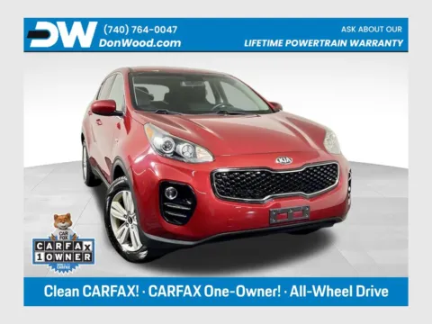Red 2017 Kia Sportage LX for sale in Athens, OH