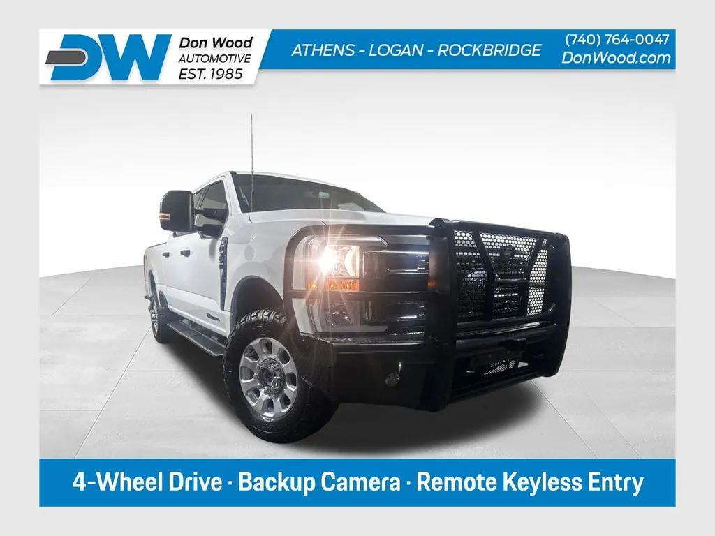 White 2023 Ford F-350SD XLT for sale in Athens, OH