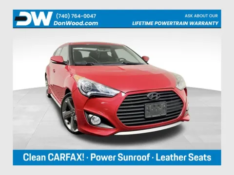 Red 2013 Hyundai Veloster Turbo for sale in Athens, OH