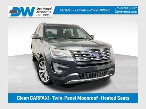 Gray 2016 Ford Explorer Limited for sale in Athens, OH