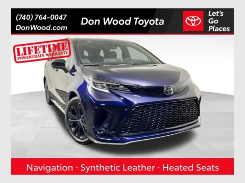 Blue 2026 Toyota Sienna XSE for sale in Athens, OH