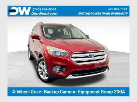 Red 2018 Ford Escape SE for sale in Athens, OH
