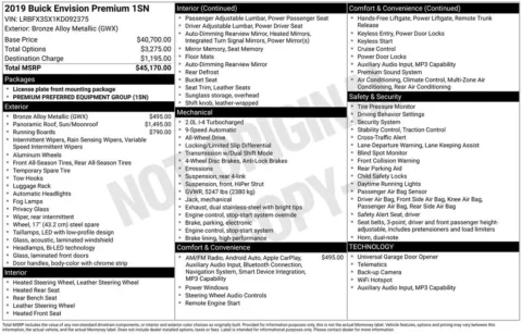 More photos of 2019 Buick Envision Premium I at Don Wood Toyota, OH