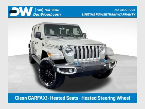 Gray 2022 Jeep Wrangler Unlimited Sahara 4xe for sale in Athens, OH