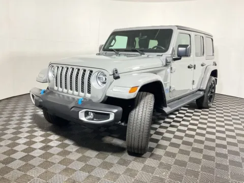 Photos of 2022 Jeep Wrangler Unlimited Sahara 4xe for sale in Athens, OH at Don Wood Toyota