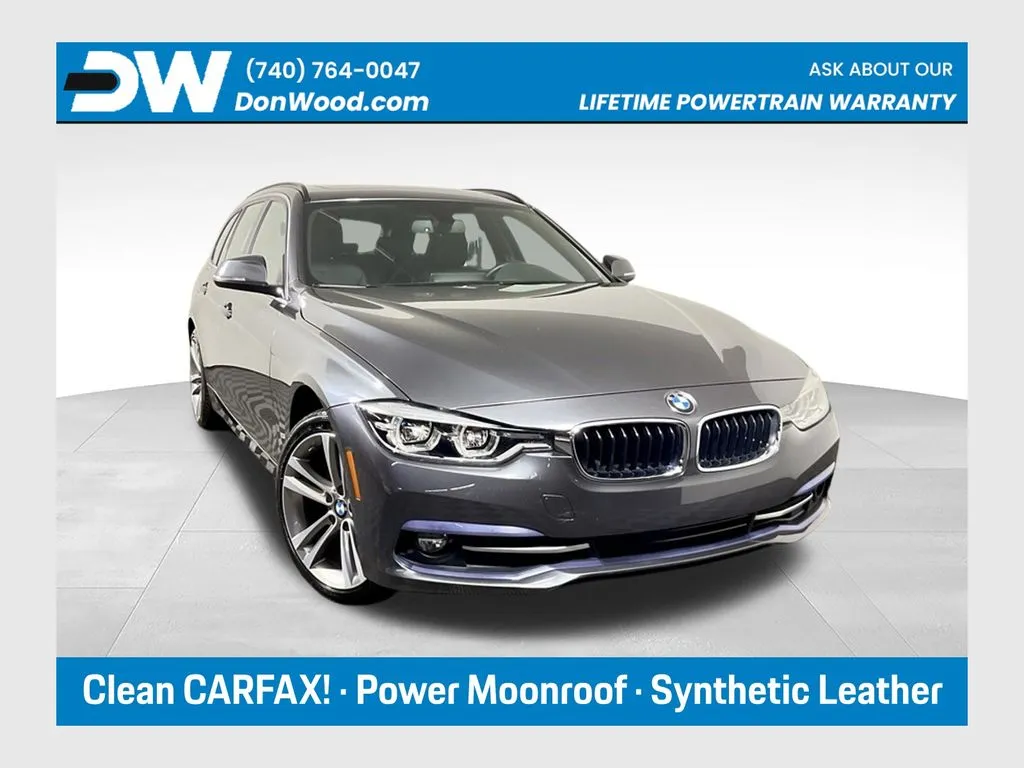 Gray 2018 BMW 3 Series 330i xDrive for sale in Athens, OH