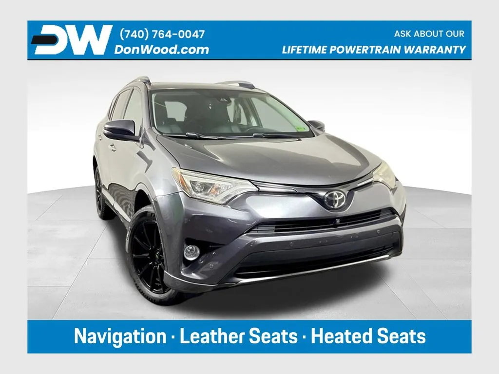 Gray 2017 Toyota RAV4 Platinum for sale in Athens, OH