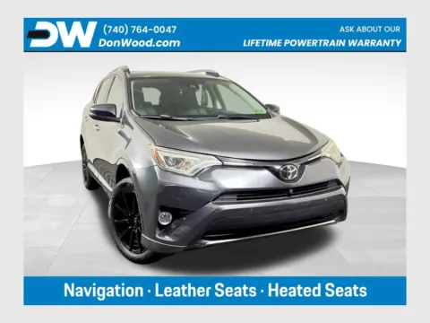 Gray 2017 Toyota RAV4 Platinum for sale in Athens, OH
