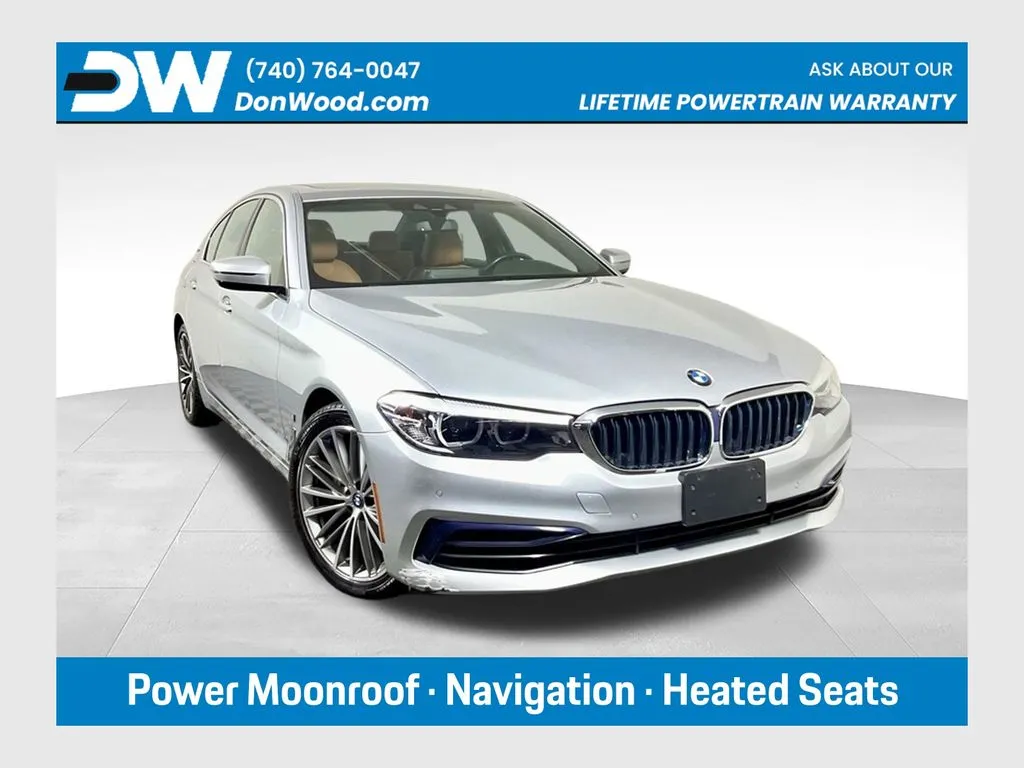 Silver 2019 BMW 5 Series 530e xDrive iPerformance for sale in Athens, OH