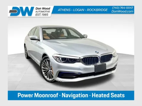 Silver 2019 BMW 5 Series 530e xDrive iPerformance for sale in Athens, OH