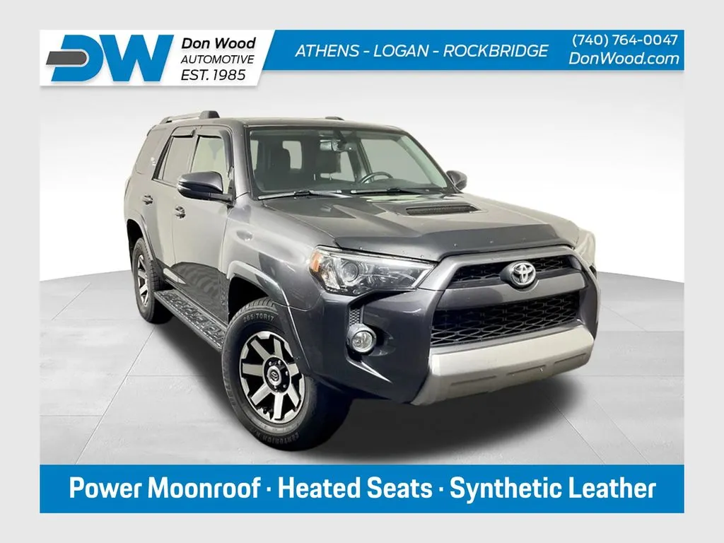 Gray 2018 Toyota 4Runner TRD Off-Road Premium for sale in Athens, OH