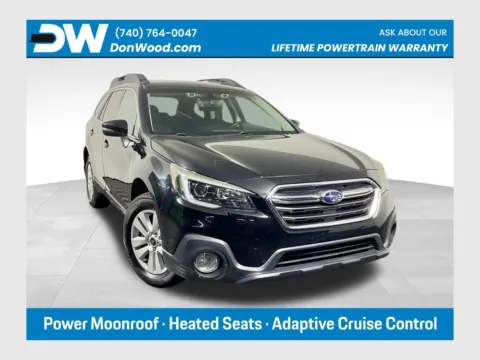 Black 2019 Subaru Outback 2.5i Premium for sale in Athens, OH