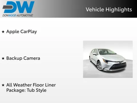 Another view of 2026 Toyota Corolla LE for sale in Athens, OH at Don Wood Toyota