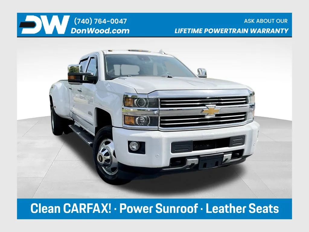 White 2016 Chevrolet Silverado 3500HD High Country for sale in Athens, OH