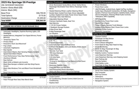 More photos of 2025 Kia Sportage SX-Prestige at Don Wood Toyota, OH
