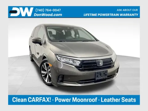 Gray 2022 Honda Odyssey Touring for sale in Athens, OH