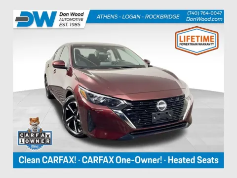 Red 2025 Nissan Sentra SV for sale in Athens, OH