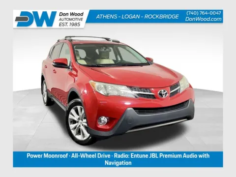 Red 2014 Toyota RAV4 Limited for sale in Athens, OH
