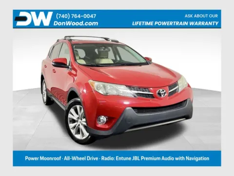 Red 2014 Toyota RAV4 Limited for sale in Athens, OH