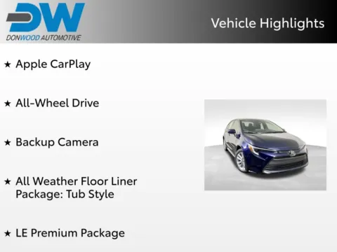 Another view of 2026 Toyota Corolla Hybrid LE for sale in Athens, OH at Don Wood Toyota