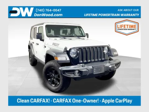 White 2023 Jeep Wrangler Willys for sale in Athens, OH