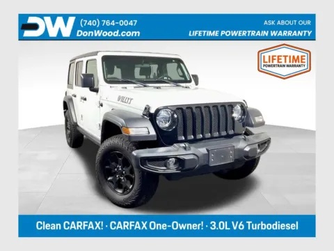 White 2023 Jeep Wrangler Willys for sale in Athens, OH