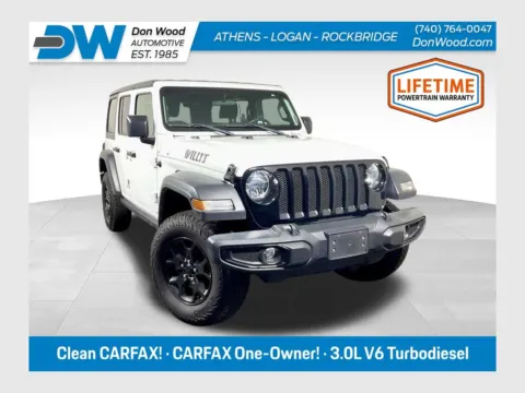 White 2023 Jeep Wrangler Willys for sale in Athens, OH