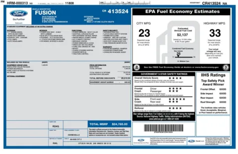 Another view of 2012 Ford Fusion SE for sale in Athens, OH at Don Wood Toyota