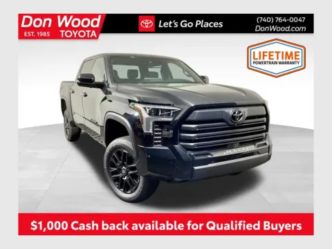 Black 2026 Toyota Tundra Limited for sale in Athens, OH