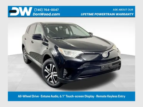 Black 2018 Toyota RAV4 LE for sale in Athens, OH