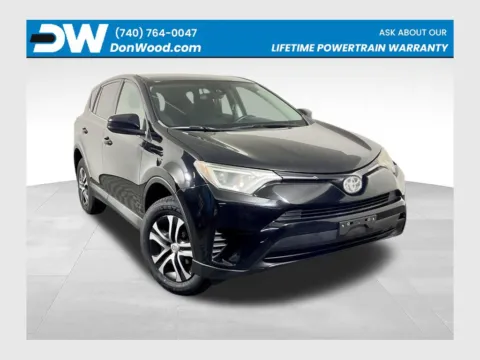 Black 2018 Toyota RAV4 LE for sale in Athens, OH