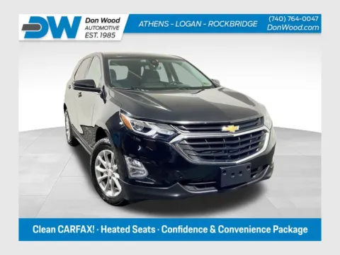 Black 2021 Chevrolet Equinox LT for sale in Athens, OH