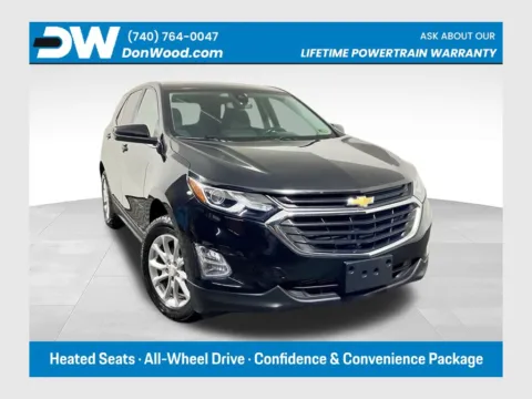 Black 2021 Chevrolet Equinox LT for sale in Athens, OH